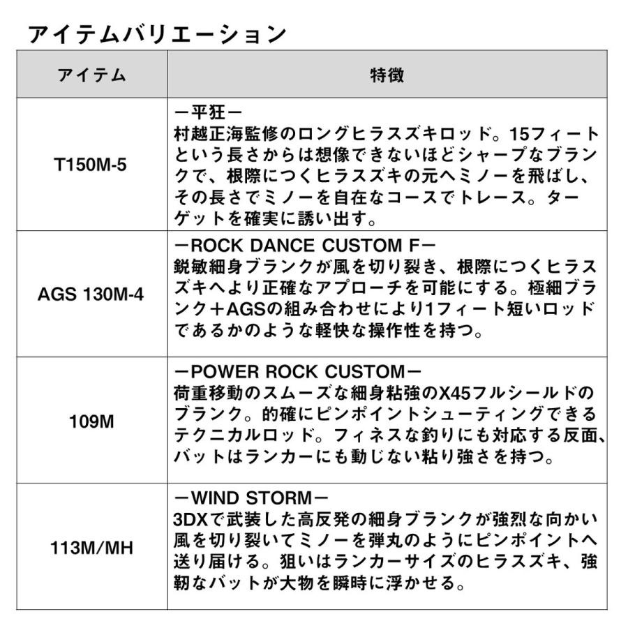 ダイワ ロッド モアザン ワイズメン 109M [6・大型]