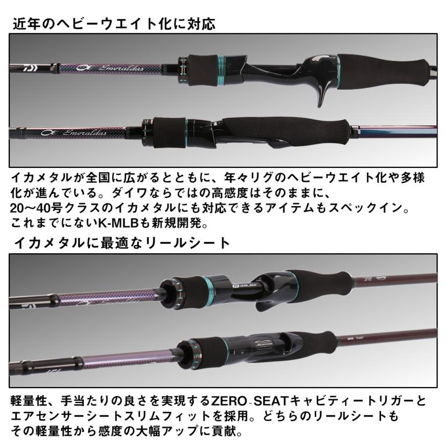 Daiwa 24エメラルダス　 M X Ｏ R70 MＬSーS DAIWA（ダイワ） [90] 24 エメラルダス MX イカメタル OR70MLS-S・W