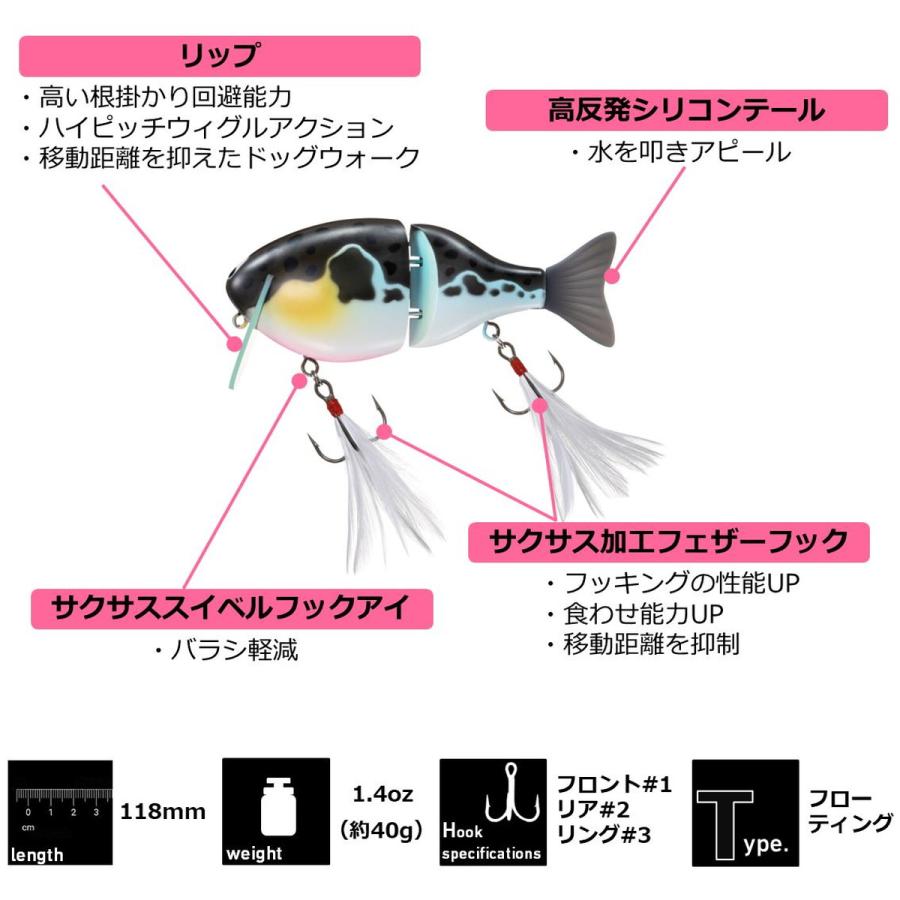 ダイワ ふく魚 デメニギス [4] : 釣具のアングル - 通販 - Yahoo