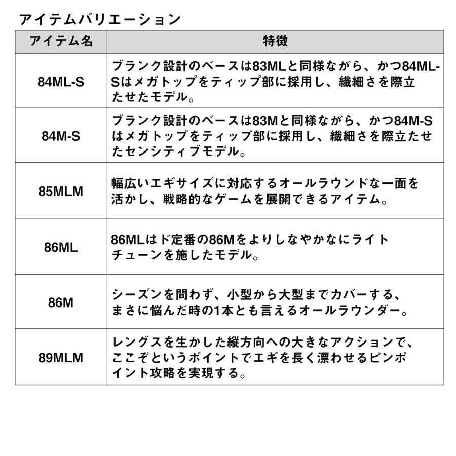 ダイワ エギングロッド 24 エメラルダス AIR 89MLM・K [5・大型