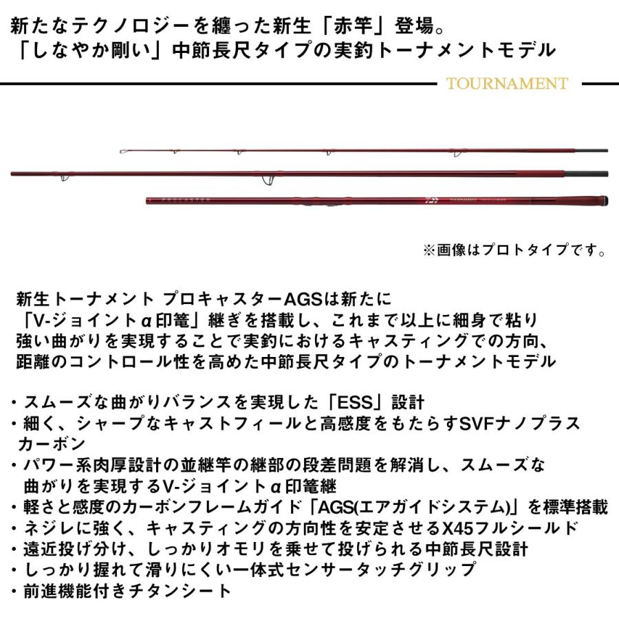 ダイワ ロッド トーナメント プロキャスター AGS 33-405・E [6・大型