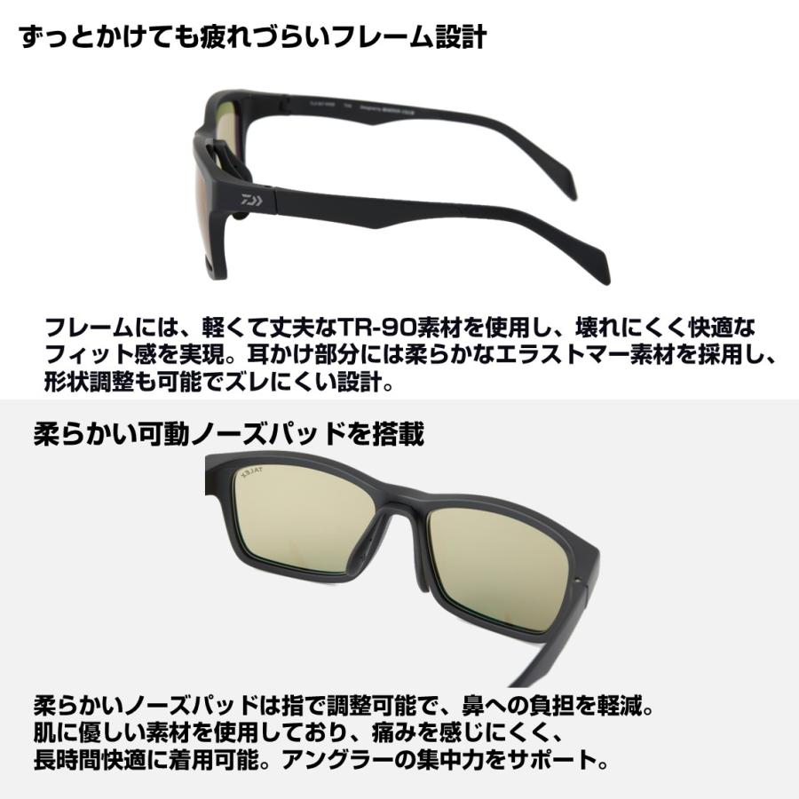 ダイワ 偏光グラス TLX 027 WIDE イーズグリーン [4] : 釣具のアングル
