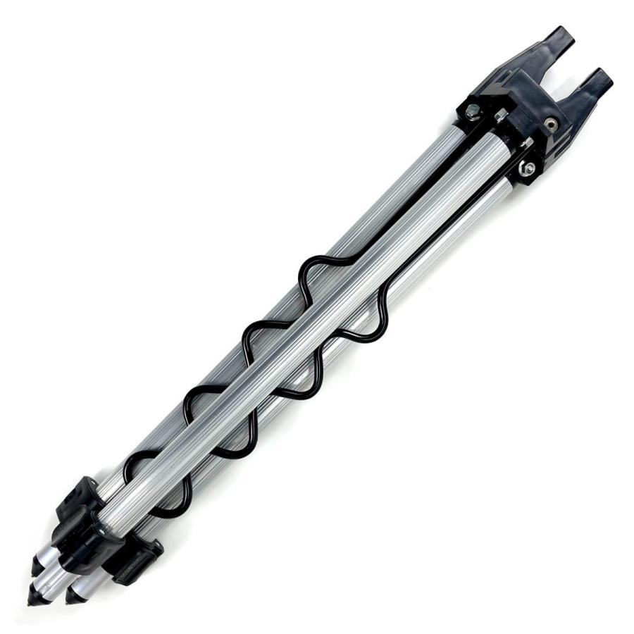 超美品　山スキー用　 whippet 2本セット ライズウェイ ワンタッチアルミ三脚2段 USA-001 [4] : 釣具の