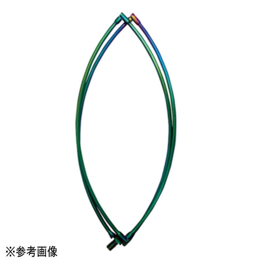 宇崎日新 ゼロサム タモ枠(四ツ折り) チタンレインボー 45cm [5] 宇崎日新 ゼロサム タモ枠(四ツ折り) チタンレインボー 45cm [5