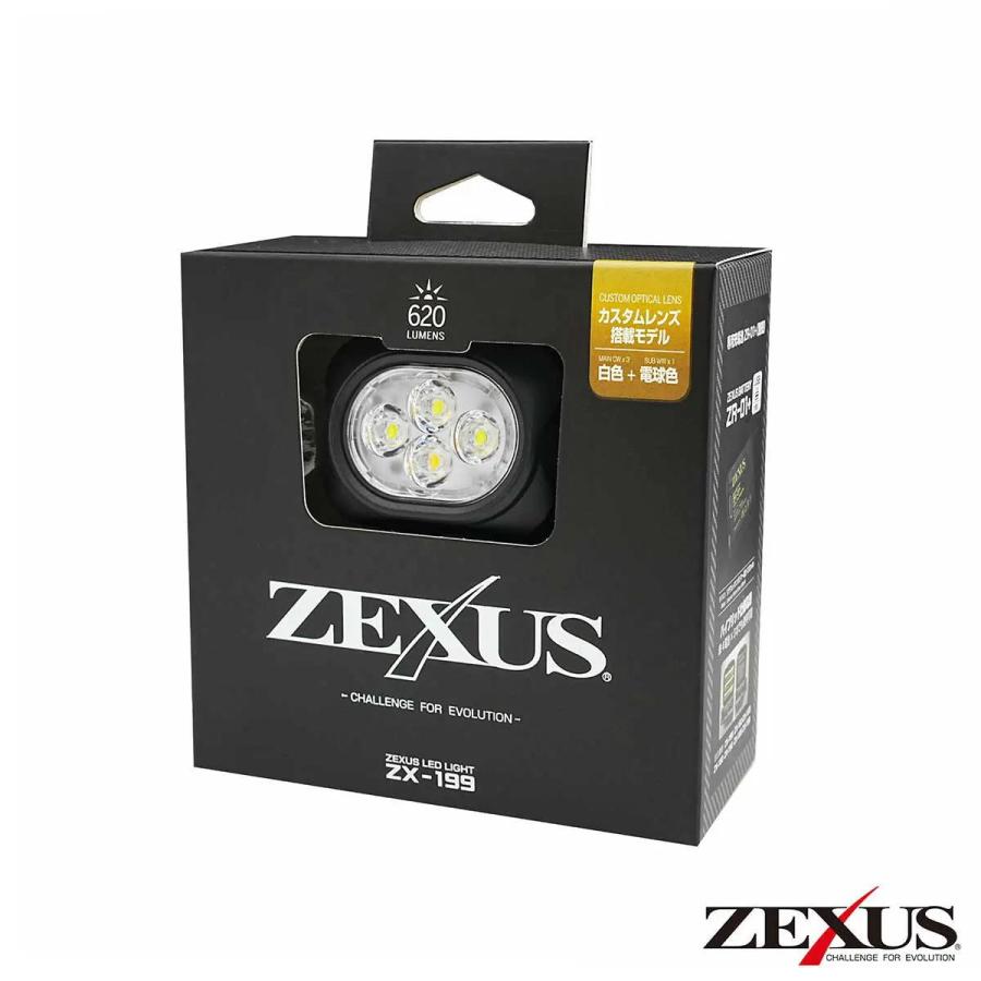 冨士灯器 ZEXUS LED ヘッドライト ZX-199 [4] : 釣具のアングル - 通販