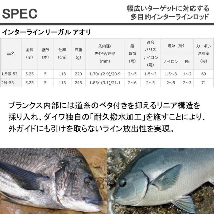 DAIWA（ダイワ） ロッド インターライン リーガル アオリ 1.5号-53 [5