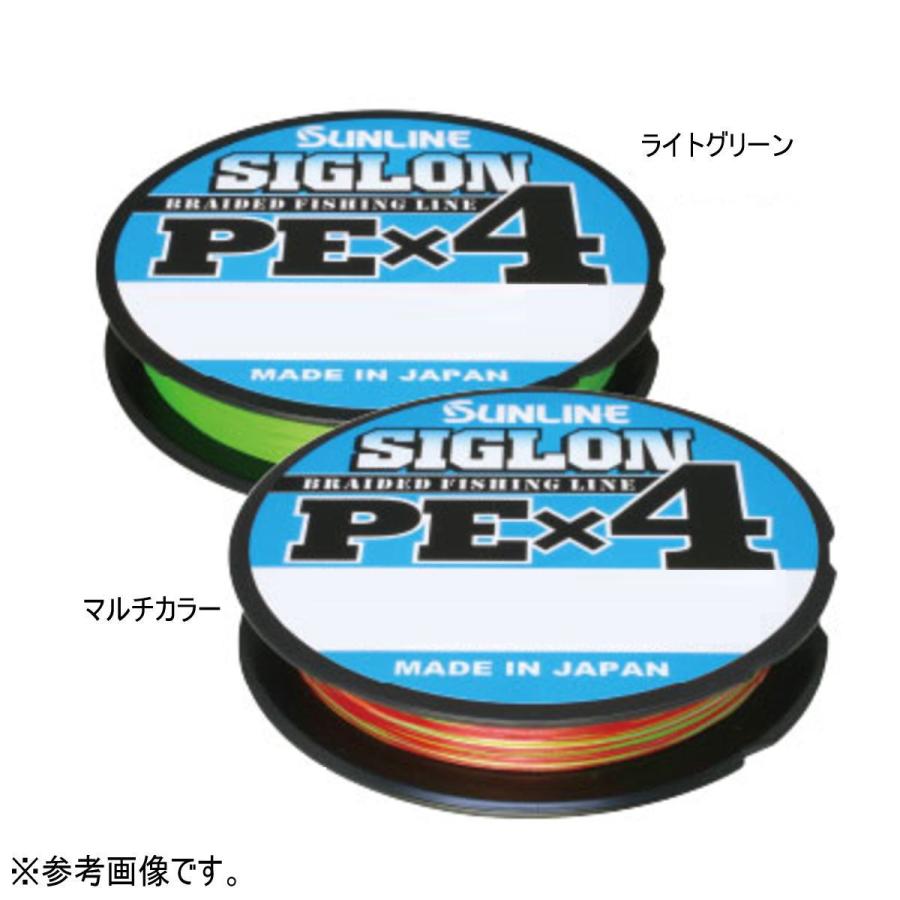 サンライン ライン SIGLON シグロン PE X4 200m マルチカラー 1号 (16lb) [メール便]｜angle-webshop