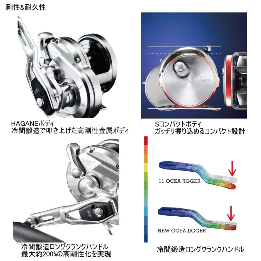 シマノ（SHIMANO） リール '17 オシアジガー 1500HG (右)[4] : 釣具の