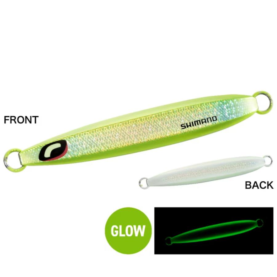 シマノ オフショアジグ オシア シックスサイド サクラスペシャル 130g JV-X13Y 009 インパクトチャートリュース