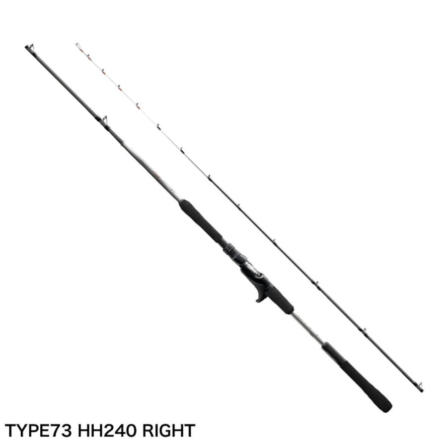 シマノ ミッドゲーム CI4+ [MIDGAME CI4+]73 HH240/R シマノ ロッド ミッドゲーム CI4+ 73 HH240/RIGHT [6・大型] : 釣具の