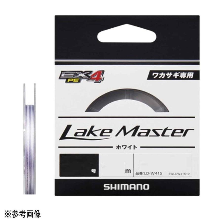シマノ ライン レイクマスター EX PE4 LD-W21S 30m 0.3号 ホワイト [メール便]｜angle-webshop