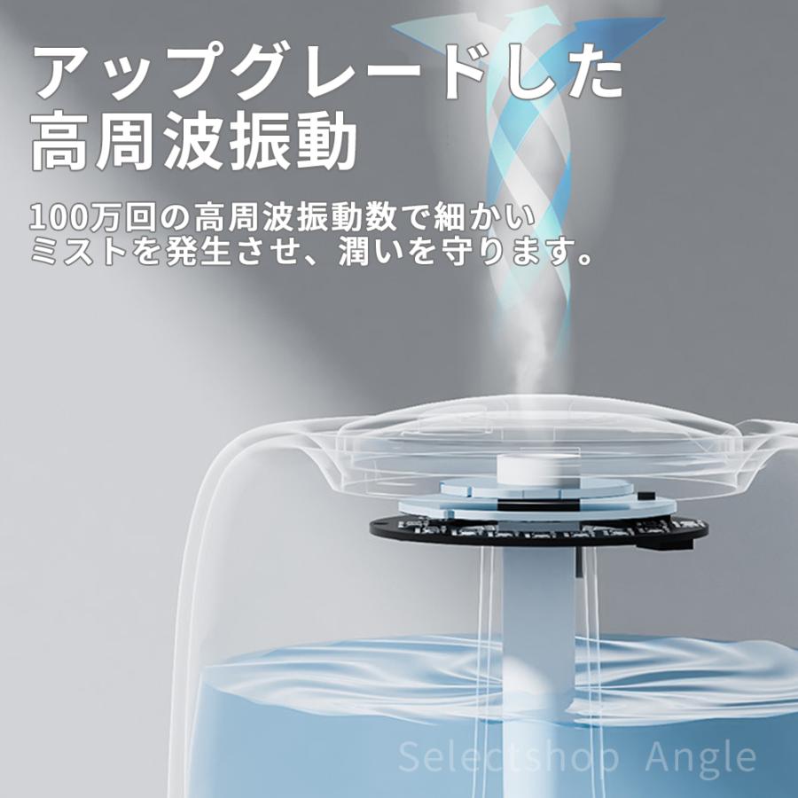 加湿器 卓上 超音波式 卓上加湿器 小型 アロマ 小型加湿器 寝室 机 LED ナイトライト おしゃれ ミニ コンパクト | ブランド登録なし | 06