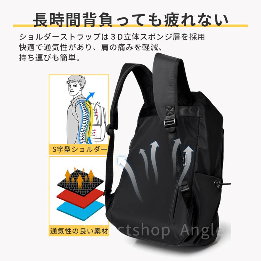 リュック メンズ メンズリュック レディース 大容量 デイパック リュックサック バックパック 通学 通勤 防水 | ブランド登録なし | 12