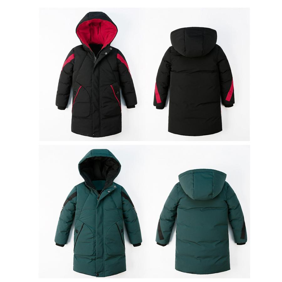 キッズコート 子供 コート 中綿コート ダウンコート 洗える 男の子 秋冬 アウター ダウンジャケット フード付 130 140 150 | ブランド登録なし | 13