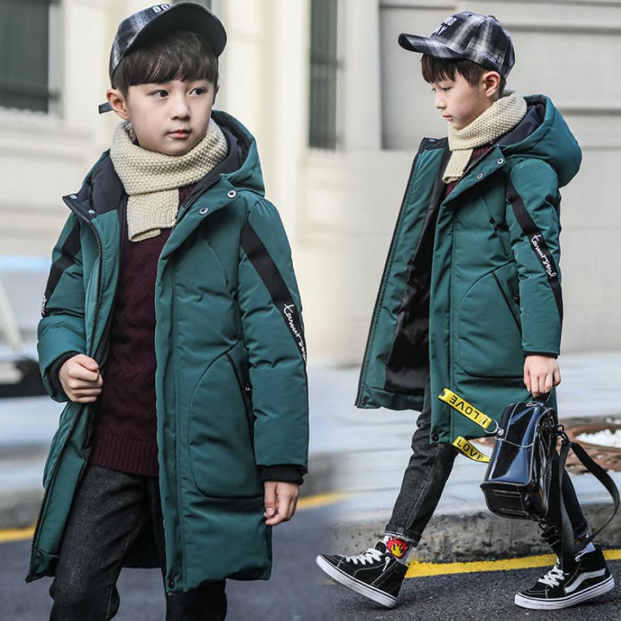 キッズコート 子供 コート 中綿コート ダウンコート 洗える 男の子 秋冬 アウター ダウンジャケット フード付 130 140 150 | ブランド登録なし | 08