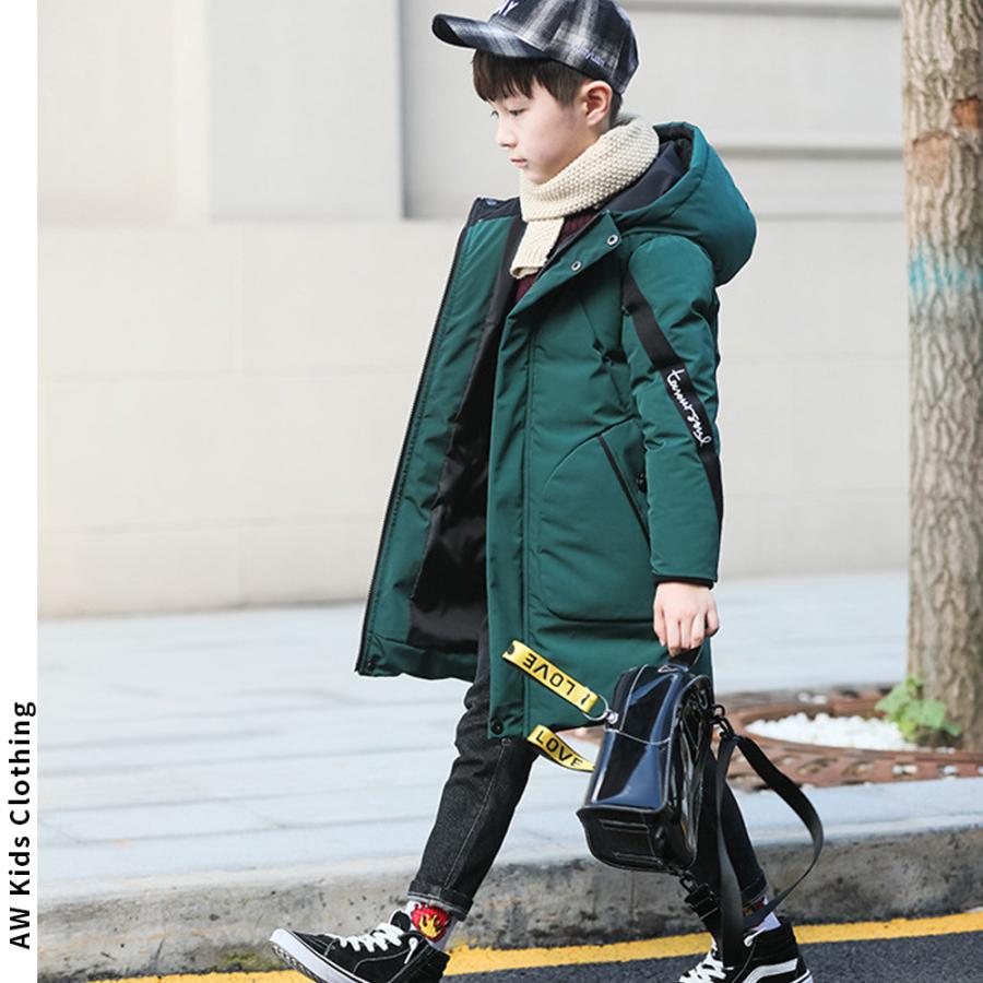 キッズコート 子供 コート 中綿コート ダウンコート 洗える 男の子 秋冬 アウター ダウンジャケット フード付 130 140 150 | ブランド登録なし | 11