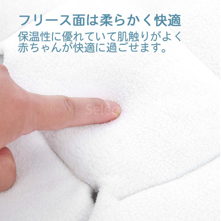 ベビーカーシート クッション 綿100% リバーシブル ベビー 赤ちゃん 新生児 裏面 メッシュ素材 オールシーズン | ブランド登録なし | 09