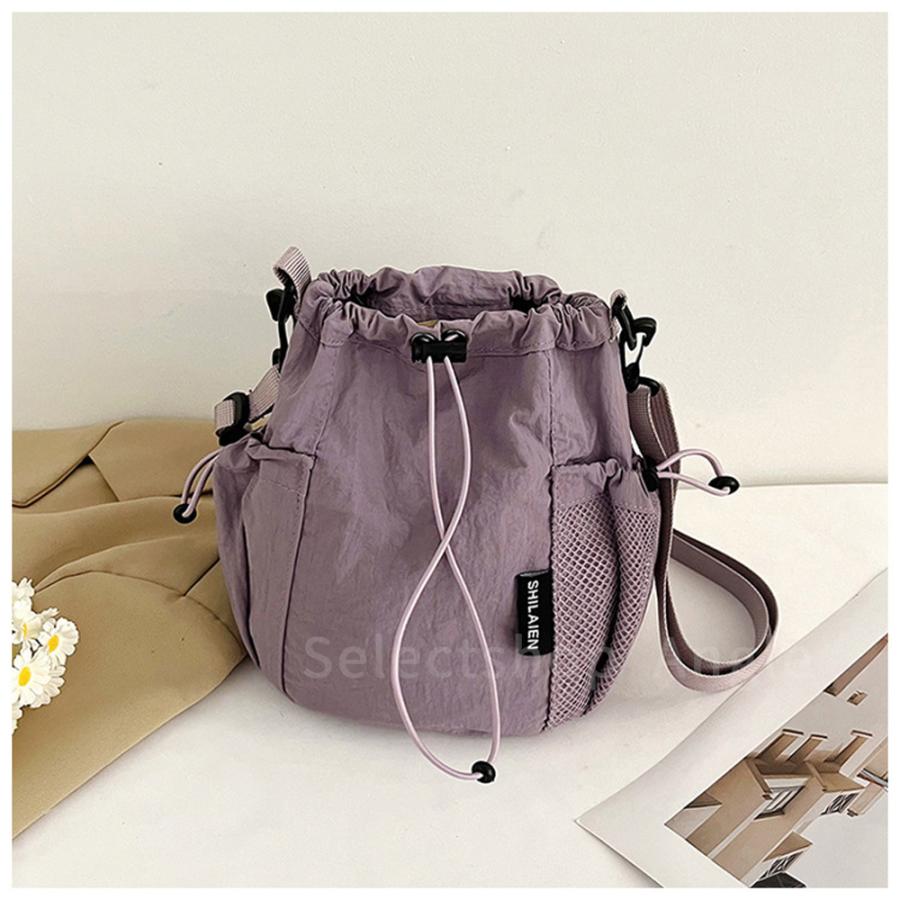 巾着バッグ ショルダーバッグ レディース 小さめ 巾着 2way ミニショルダーバッグ おしゃれ |  | 15