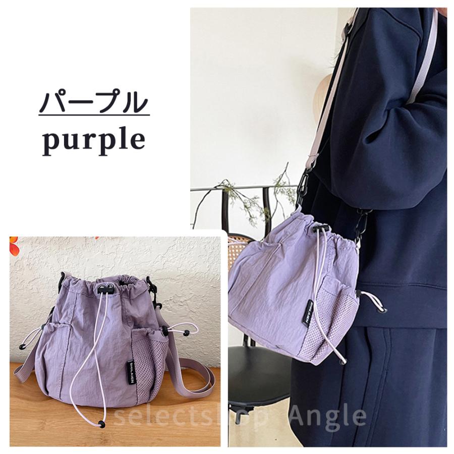 巾着バッグ ショルダーバッグ レディース 小さめ 巾着 2way ミニショルダーバッグ おしゃれ |  | 10