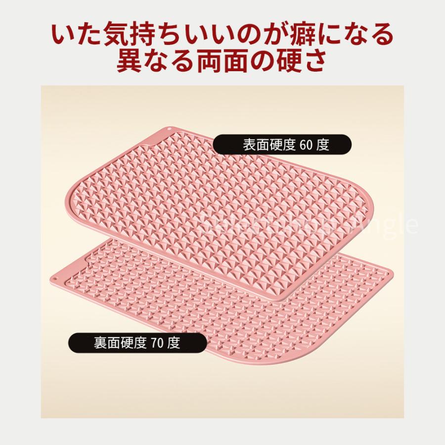 足つぼマット おすすめ ツボ押しマット 健康グッズ マッサージ ツボマット 足裏ツボ マット スロージョギング | ブランド登録なし | 14