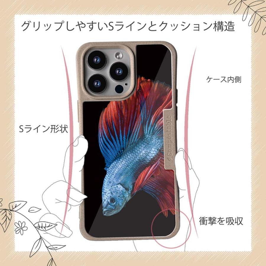 コンポスケース デザインシート iPhone15 Pro Max iPhone15 Plus iPhone14 Pro Max iPhone13 iPhone SE3 SE2 iPhone8 / 7 トラディショナル・ベタ ブルー｜anglers-case｜10