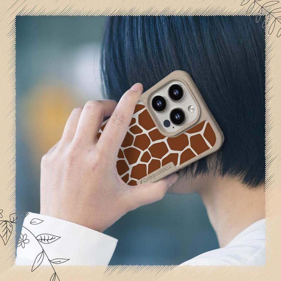 コンポスケース キリン柄 スマホケース Google Pixel9a Pro XL Pixel8a