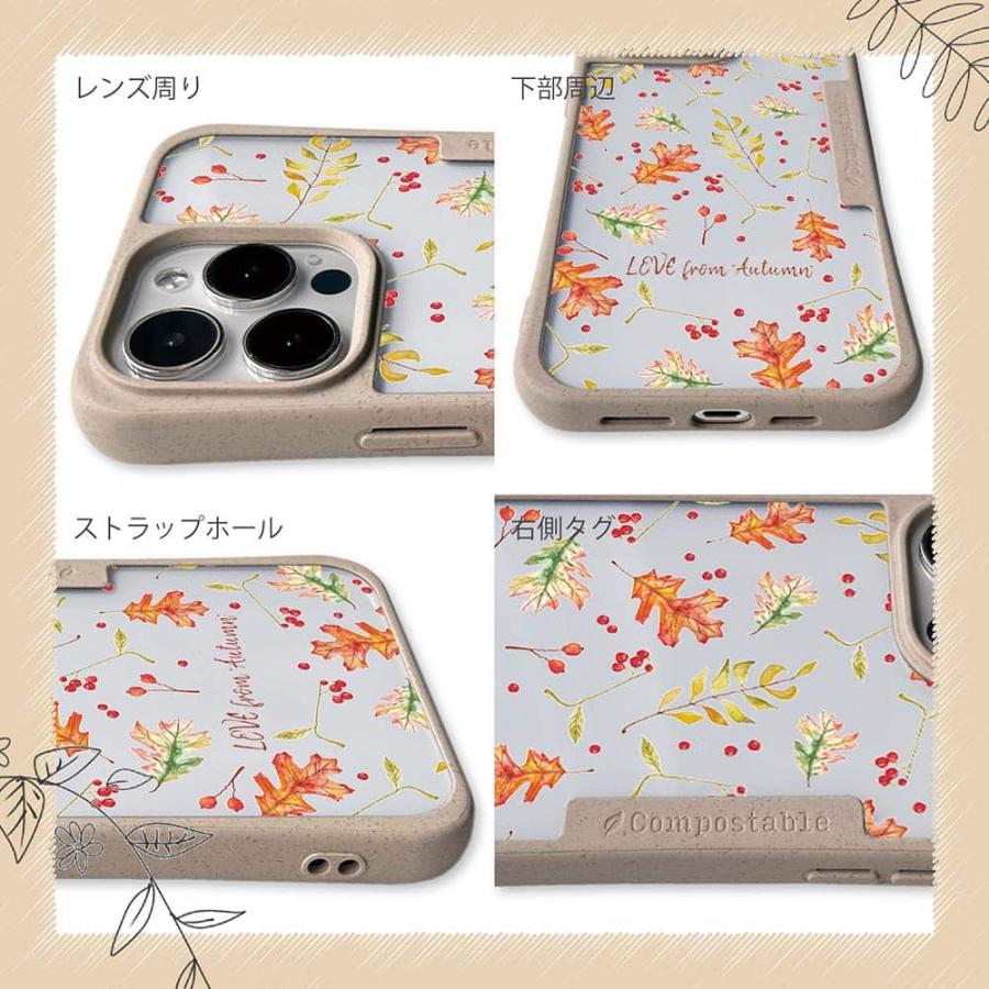 花柄 コンポスケース デザインシート iPhone15 Pro Max iPhone15 Plus iPhone14 Pro Max iPhone13 iPhone SE3 SE2 iPhone8 / 7 LOVE from Autumn Vol-3｜anglers-case｜08