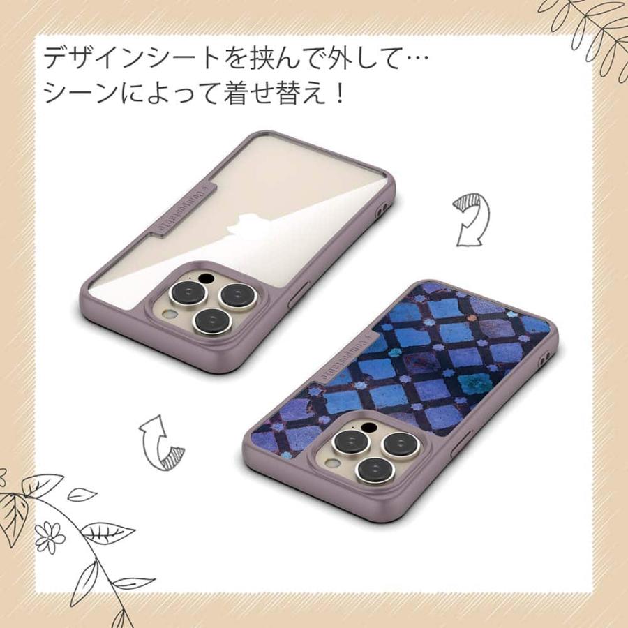 スマホケース Google Pixel8a Google Pixel8 Pro Google Pixel7 Google Pixel7a Xperia 10 V 着せ替え カバー トルコタイル風 ディープブルー｜anglers-case｜07