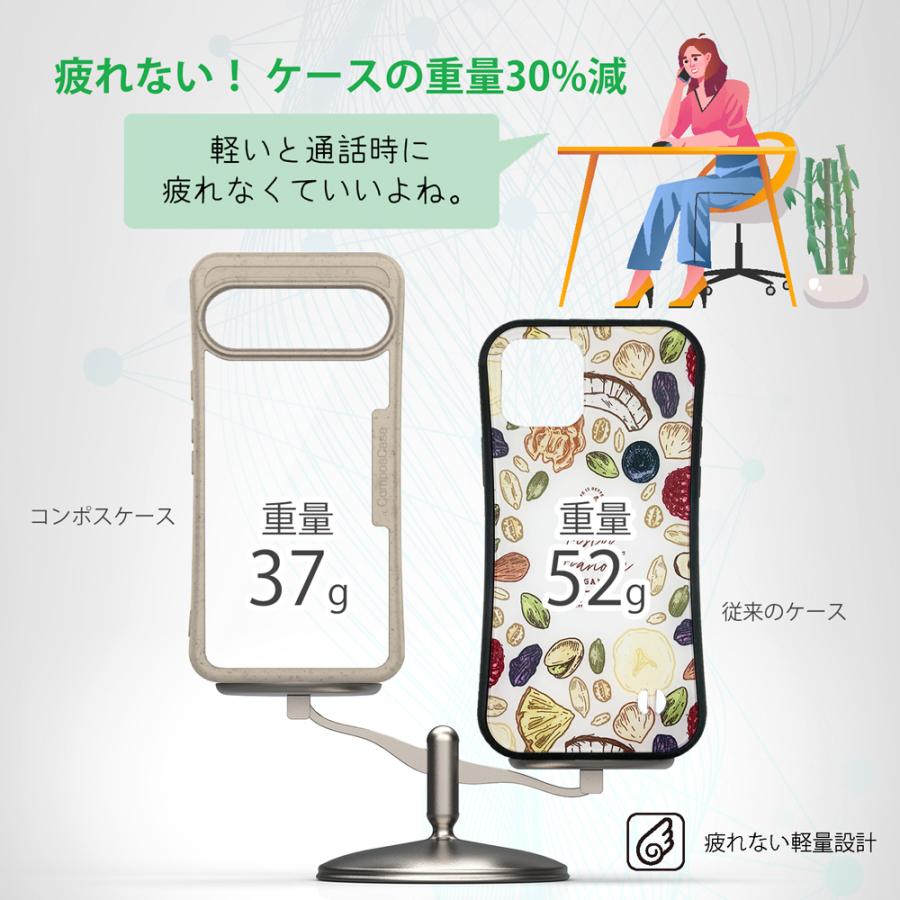 コンポスケース Google Pixel 9 / Pixel 9 Pro XL クリア ケース