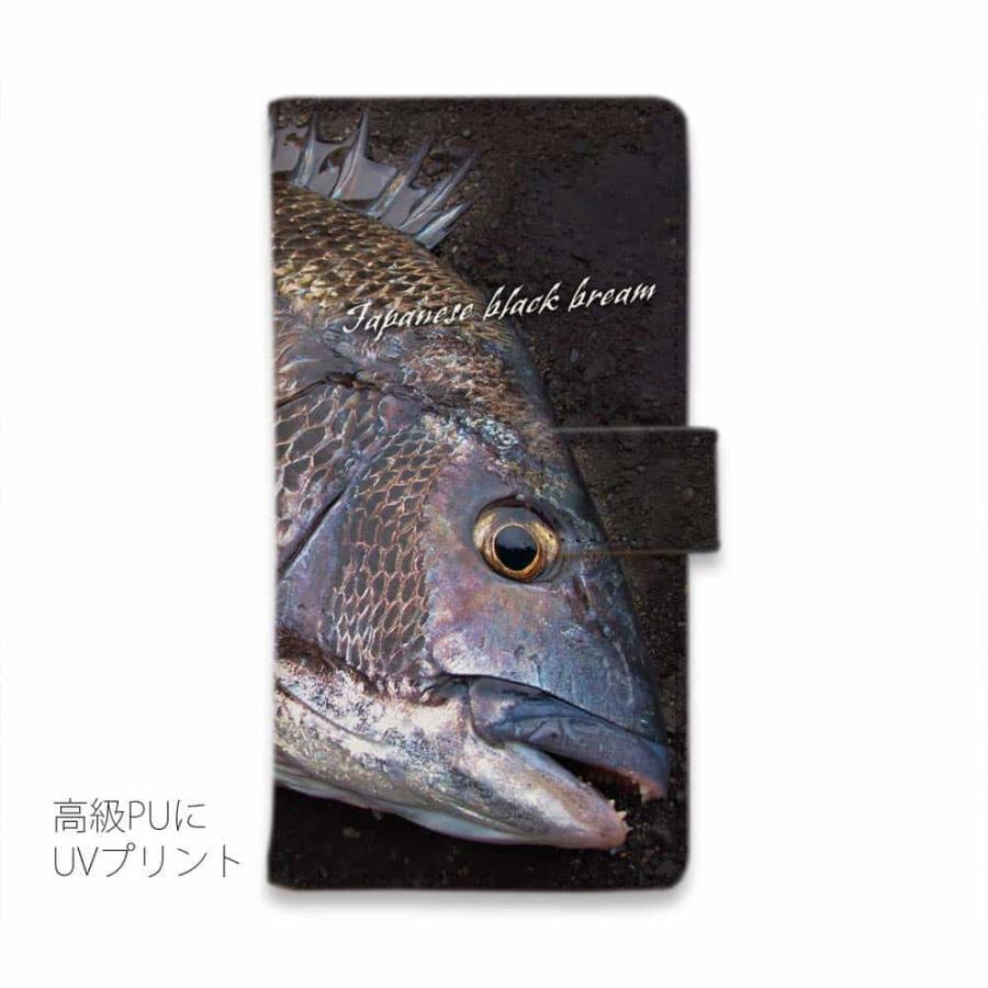 スマホケース 手帳型 クロダイ(チヌ) 釣り ルアー 魚 黒鯛 iPhone17