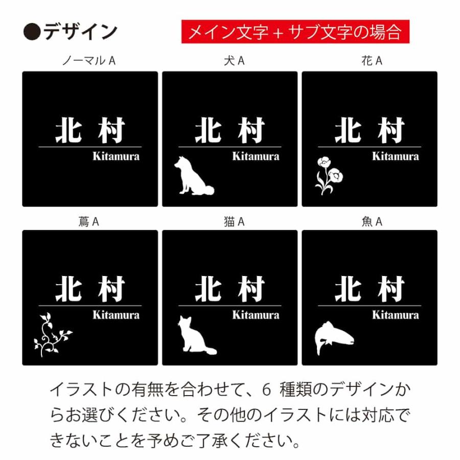 表札 オーダーメイド アクリル 手作り 光る表札 オリジナル