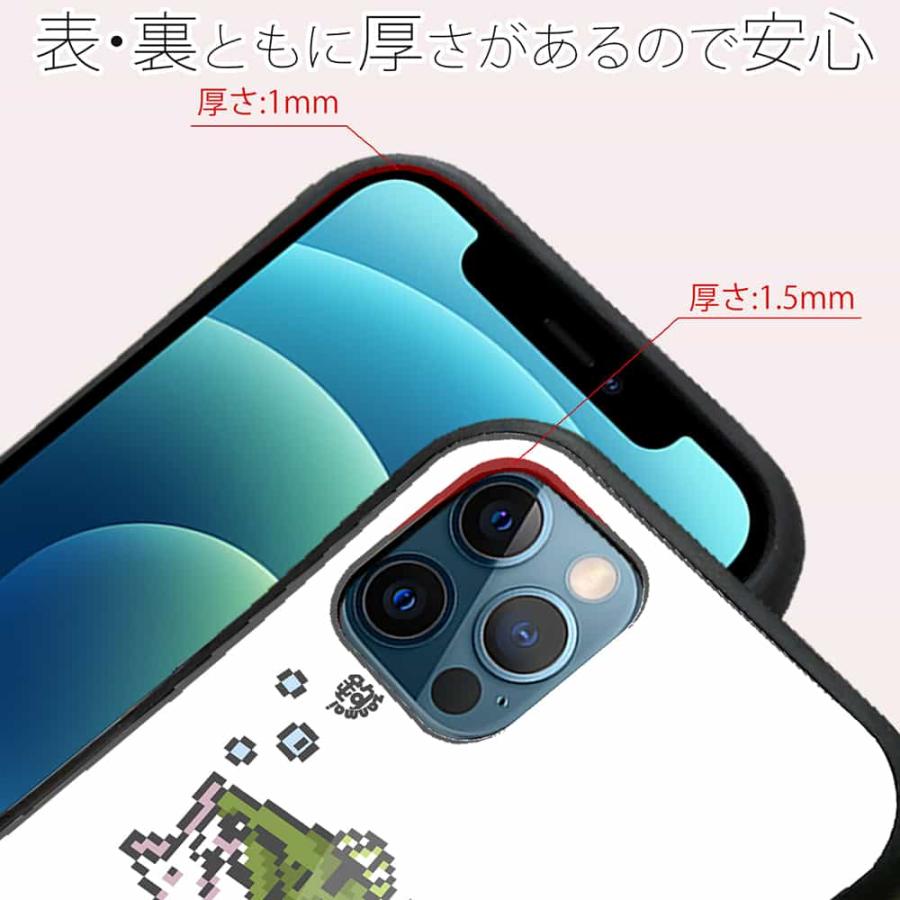 S-LINE ケース iPhoneSE(第三世代) iPhone13 Pro Max Xperia 5 III Xperia 10 III Pixel 5a sense6 釣りざんまい ドット絵のブラックバス｜anglers-case｜04