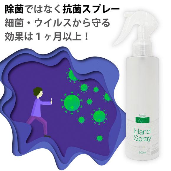 Ag+Tハンドスプレー 選べる4本セット まとめ買い 銀イオン 光触媒 抗菌 