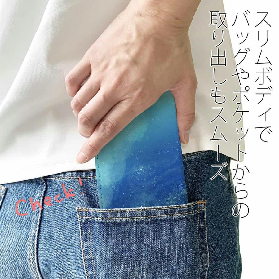 スマホケース 手帳型 かわいい 星 キラキラ iPhone15 Pro Max iPhne14 13 mini Xperia 10 V Galaxy AQUOS Pixel7a Starry Sky 星空｜anglers-case｜08