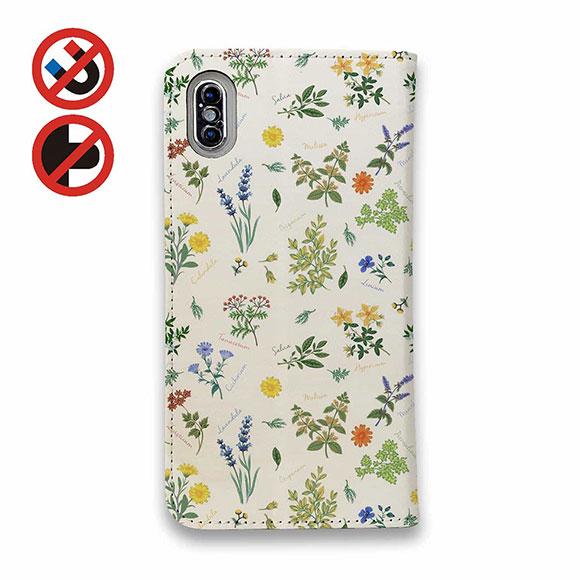 スマホケース 手帳型 かわいい 花 花柄 iPhone15 Pro Max iPhne14 13 mini Xperia 10 V Galaxy AQUOS Pixel7a ボタニカル柄｜anglers-case｜03