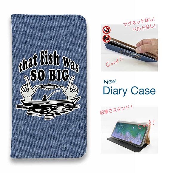 スマホケース 手帳型 釣り ルアー 魚 Iphone13 Pro Max Mini Iphone12 Xperia 10 Iv Galaxy Aquos Pixel6a 逃した魚はデカイ Sti Angler S Case アングラーズケース 通販 Yahoo ショッピング