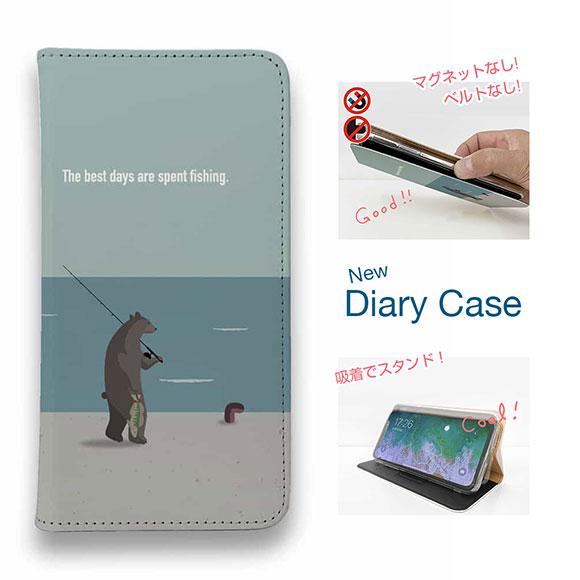 スマホケース 手帳型 釣り ルアー 魚 iPhone17 Pro Max iPhone Air 16e