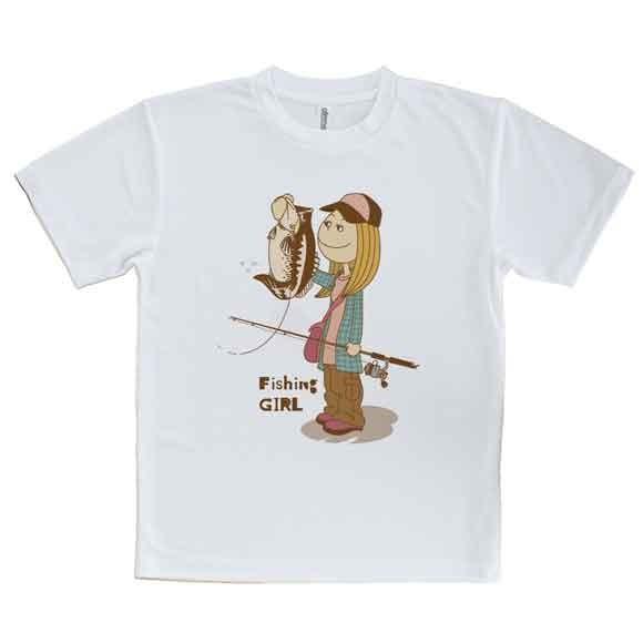 最終決算 釣り Tシャツ アウトドア 釣りガール イラスト ブラックバス トップス 魚 ルアー 送料無料 メンズ ロゴ 文字 春 夏 秋 安い 大きいサイズ 洗濯 Materialworldblog Com