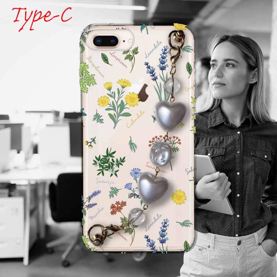 iPhone8 Plus スマホケース 5種の キーリングハンガー付き TPU