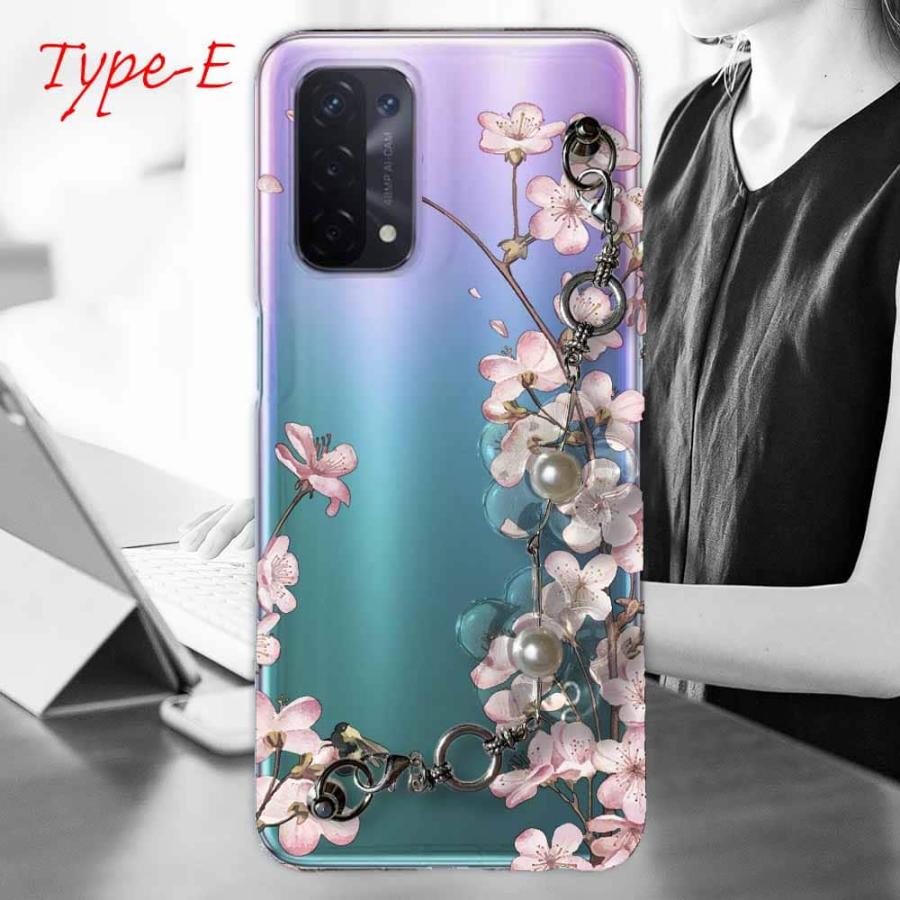 OPPO A54 5G スマホケース 5種の キーリングハンガー付き TPU