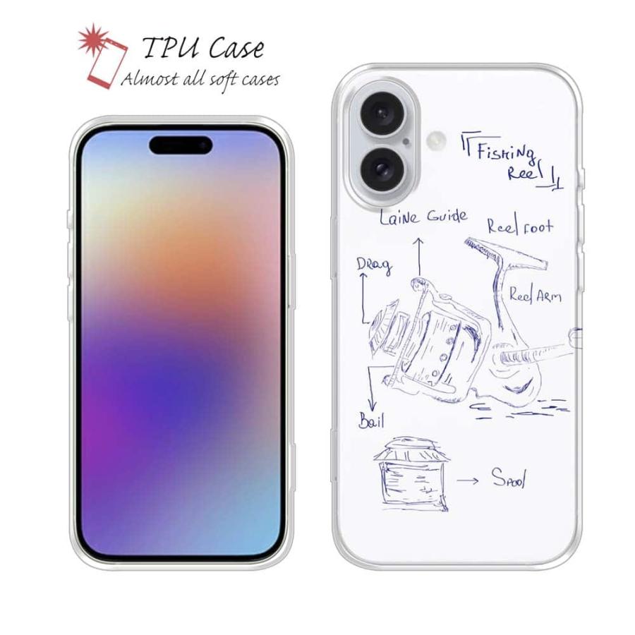 スマホケース ソフトケース Tpu リールの解説 手書き風 魚 釣り ルアー Iphone12 Pro Iphone11 Iphonexs Iphone8 Xperia Galaxy Aquos Huawei Pixel Tpu Angler S Case アングラーズケース 通販 Yahoo ショッピング