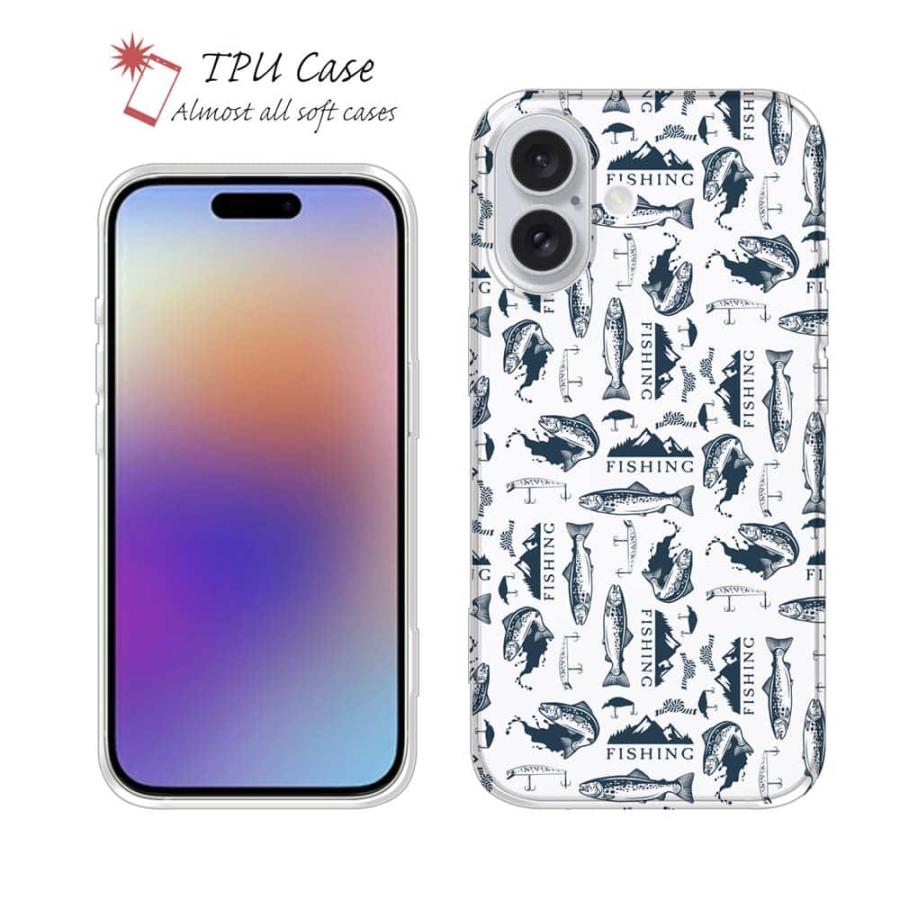 スマホケース ソフトケース Tpu トラウトのシームレスパターン 魚 釣り ルアー Iphone12 Pro Iphone11 Iphonexs Iphone8 Xperia Galaxy Aquos Huawei Pixel Tpu Angler S Case アングラーズケース 通販 Yahoo ショッピング