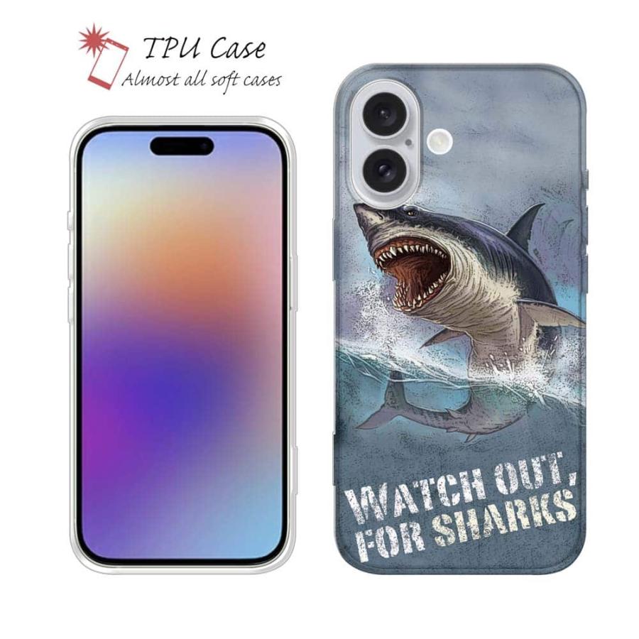 スマホケース ソフトケース Tpu サメ ジョーズ Jaws 魚 釣り ルアー Iphone Se3 Iphone13 Pro Iphone12 Iphonexs Xperia Galaxy Aquos Pixel Tpu Angler S Case アングラーズケース 通販 Yahoo ショッピング