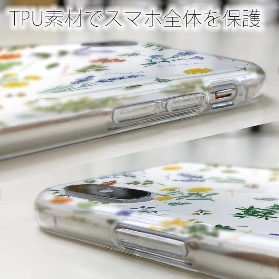 14時までの注文で当日発送 iPhone13 Pro Max ソフトケース TPU クリアケース 透明 アイフォン13プロマックス ケース 花 花柄 ボタニカル柄｜anglers-case｜04