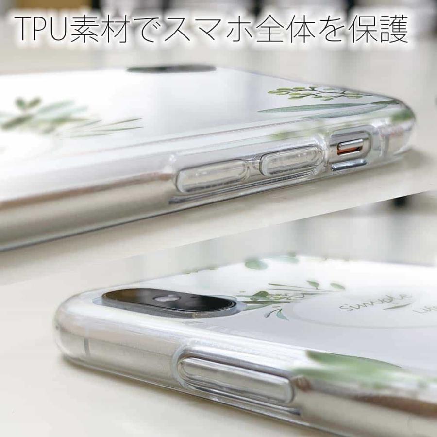 14時までの注文で当日発送 iPhone14 ソフトケース TPU クリアケース 透明 アイフォン14 ケース 花 花柄 シンプルライフ｜anglers-case｜04