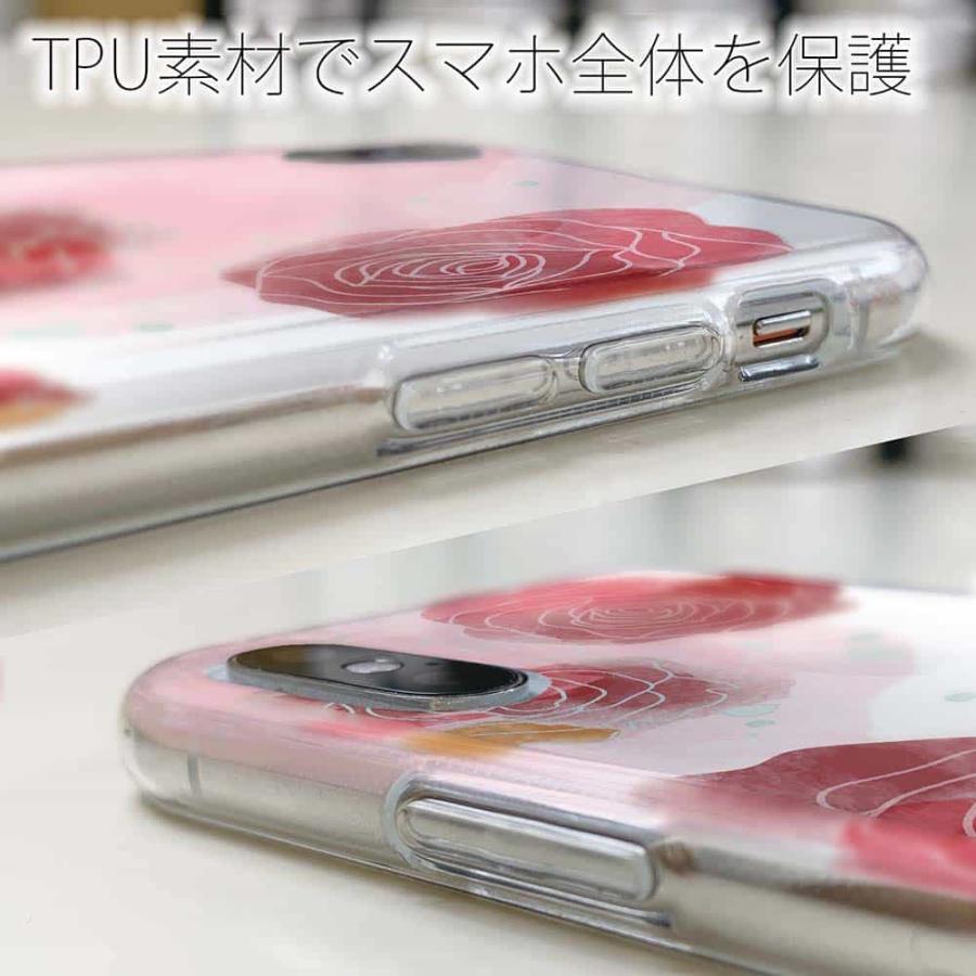 ソフトケース 花柄 スマホケース TPU プランツデザイン No.10 カラフル 花 iPhone15 Pro Max 14 Plus Xperia 10 V Galaxy AQUOS Pixel7a Pro｜anglers-case｜04