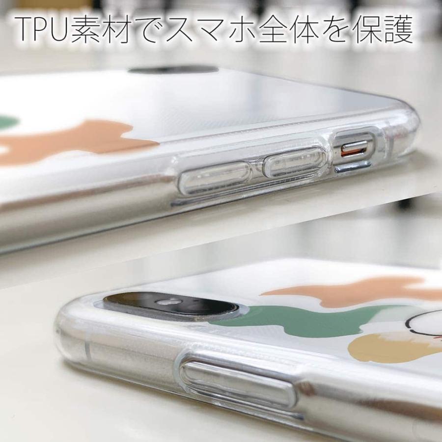 スマホケース ソフトケース TPU Pariko ステッカー風カラフル男の子ver
