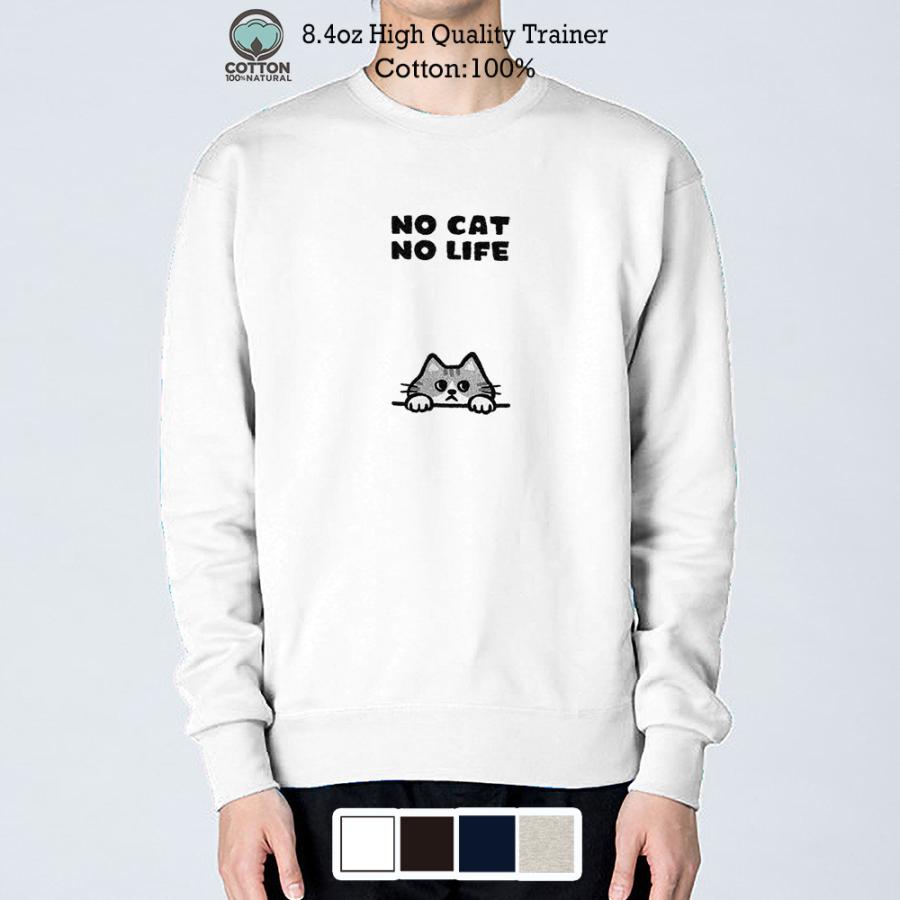 猫 トレーナー 長袖 何か気になるサバ白猫(wakat) メンズ レディース