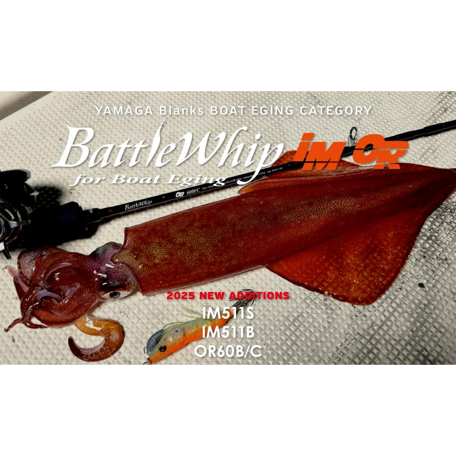 ヤマガブランクス 2025 バトルウィップ IM511B イカメタル