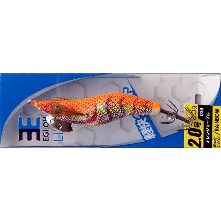 YAMASHITA ヤマシタ エギ王 LIVE 2号/028 オレンジマーブル エギング